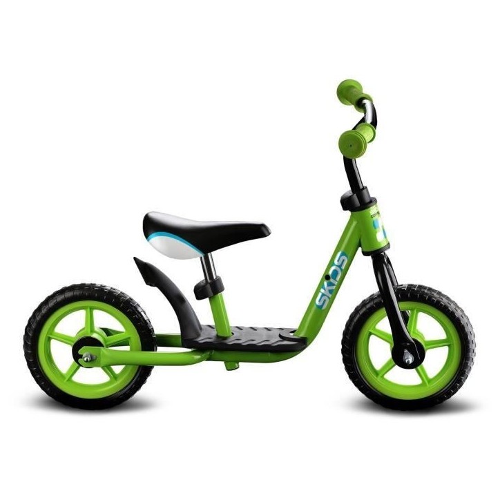Draisienne avec repose-pieds - Vert - SKIDS CONTROL