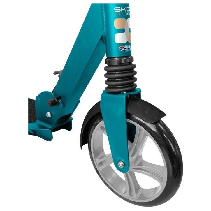 Trottinette pliable ajustable 200mm - Verte - SKIDS CONTROL OXYGEN - OX794200 Trottinette pliable ajustable 200mm - Verte - SKIDS CONTROL OXYGEN - OX794200