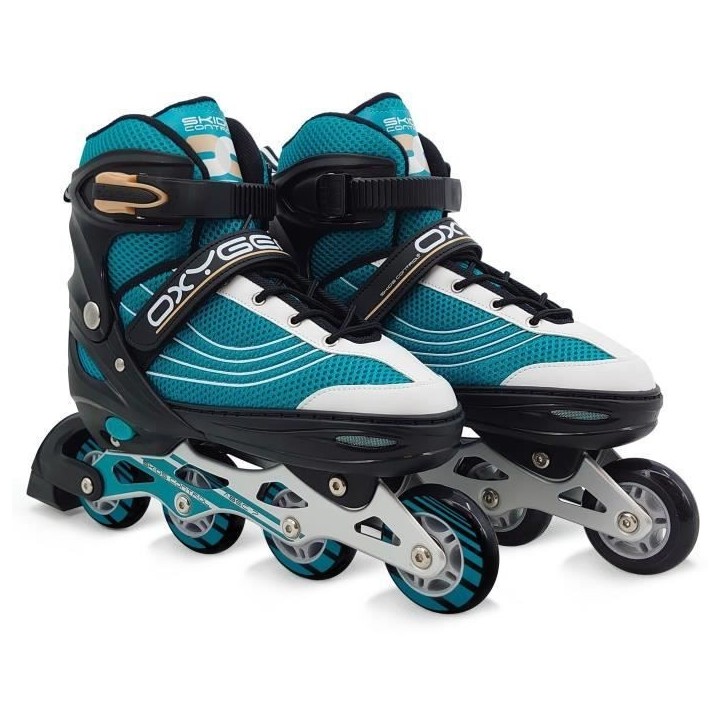 Roller en Ligne ajustable semi soft In-line - taille 42-45 - SKIDS CONTROL OXYGEN - OX794303
