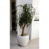 Pot de fleurs Rond Egg Ø 50cm - EDA - Graphit - 46 L - Ø 50 x H. 45