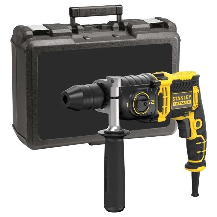 Perceuse a percussion - STANLEY FATMAX - FMEH850K-QS - 850W - 13mm - 2 vitesses