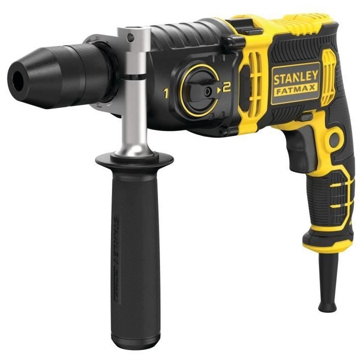 Perceuse a percussion - STANLEY FATMAX - FMEH850K-QS - 850W - 13mm - 2 vitesses