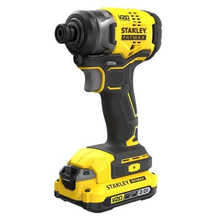 Visseuse a impacts - STANLEY FATMAX V20 - SFMCF810D2K-QW - 170 Nm Brushless - Lithium 18V - 2 Batteries 2Ah