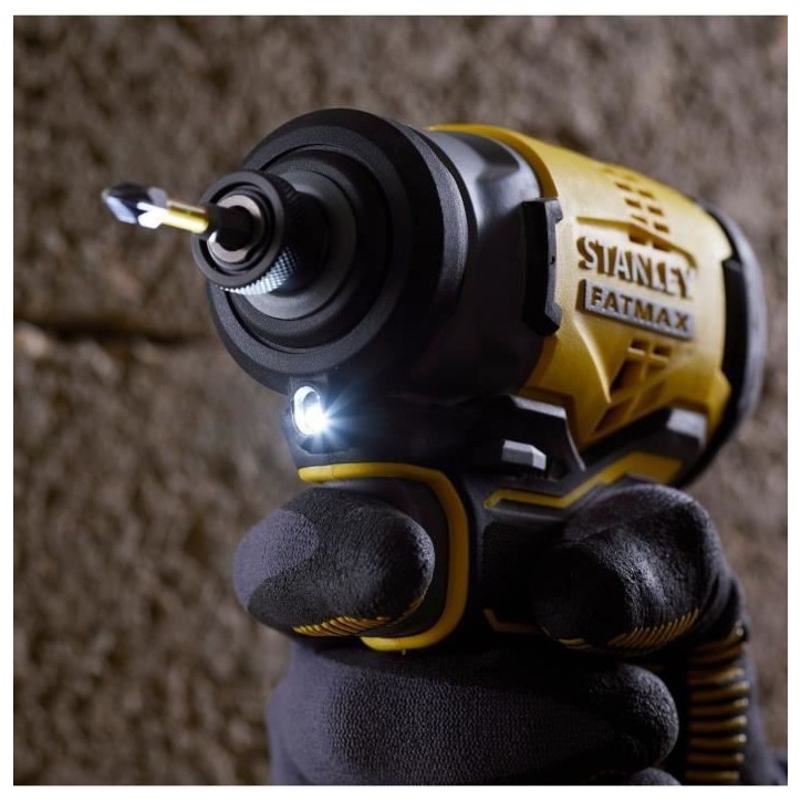 Visseuse a impacts - STANLEY FATMAX V20 - SFMCF810D2K-QW - 170 Nm Brushless - Lithium 18V - 2 Batteries 2Ah