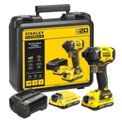 Visseuse a impacts - STANLEY FATMAX V20 - SFMCF820D2K-QW - 190 Nm Brus