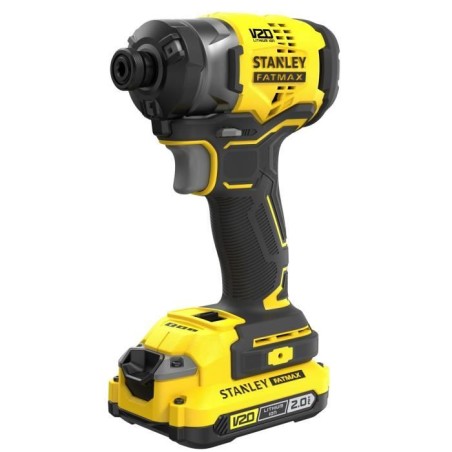 Visseuse a impacts - STANLEY FATMAX V20 - SFMCF820D2K-QW - 190 Nm Brushless - Lithium 18V - 2 Batteries 2Ah
