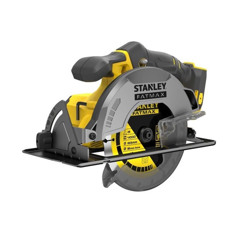 Scie Circulaire - STANLEY FATMAX V20 - SFMCS500B-XJ - 165 mm - Lithium Scie Circulaire - STANLEY FATMAX V20 - SFMCS500B-XJ - 165 mm - Lithium