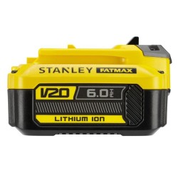 Batterie 18V 6 Ah - Stanley Fatmax - Compatible avec la gamme STANLEY