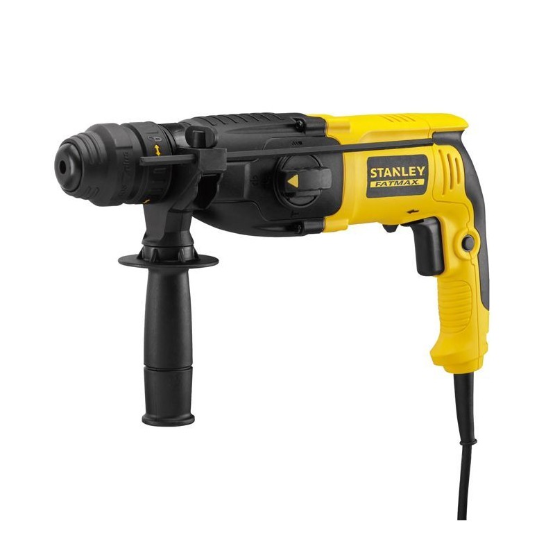 Perforateur SDS+ - STANLEY FATMAX V20 - SFMEH210K-QS - 2,4J - 800W Perforateur SDS+ - STANLEY FATMAX V20 - SFMEH210K-QS - 2,4J - 800W