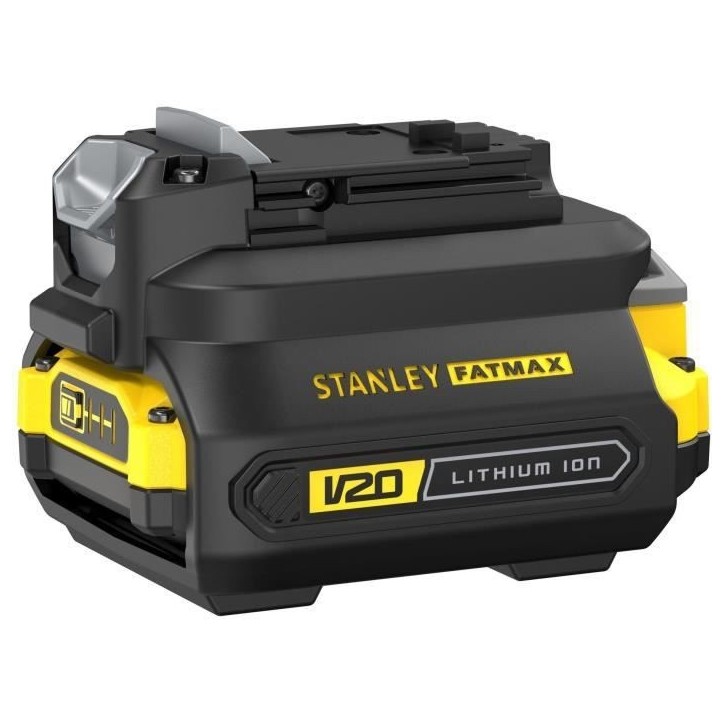 Adaptateur de Batterie - STANLEY FATMAX V20 - SFMCB100-XJ - Sur Outils 18V Gamme 2019 Adaptateur de Batterie - STANLEY FATMAX V20 - SFMCB100-XJ - Sur Outils 18V Gamme 2019