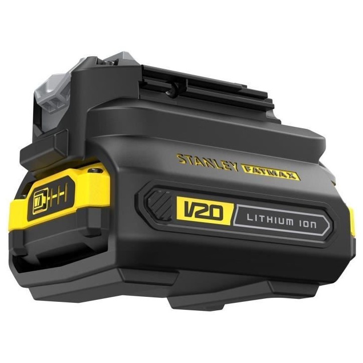Adaptateur de Batterie - STANLEY FATMAX V20 - SFMCB100-XJ - Sur Outils 18V Gamme 2019 Adaptateur de Batterie - STANLEY FATMAX V20 - SFMCB100-XJ - Sur Outils 18V Gamme 2019