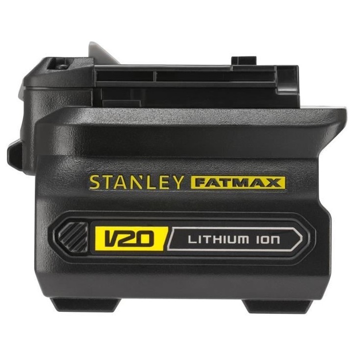 Adaptateur de Batterie - STANLEY FATMAX V20 - SFMCB100-XJ - Sur Outils 18V Gamme 2019 Adaptateur de Batterie - STANLEY FATMAX V20 - SFMCB100-XJ - Sur Outils 18V Gamme 2019