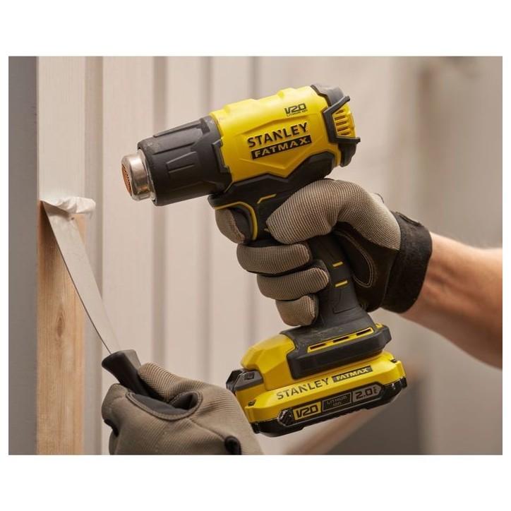 Décapeur Thermique - STANLEY FATMAX V20 - SFMCE530B-XJ - 510° - Lithium 18V - Sans Batterie