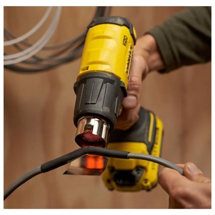 Décapeur Thermique - STANLEY FATMAX V20 - SFMCE530B-XJ - 510° - Lithium 18V - Sans Batterie