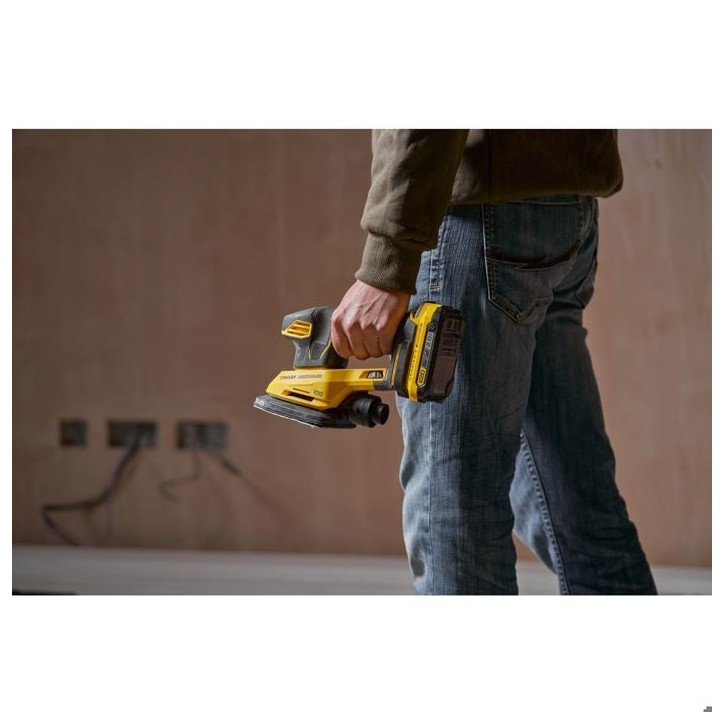 Ponceuse de finition - STANLEY FATMAX V20 - SFMCW221B-XJ - Batterie Lithium (sans) - 18V
