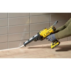 Pistolet a Mastic - STANLEY FATMAX V20 - SFMCE600B-XJ - Lithium 18V -