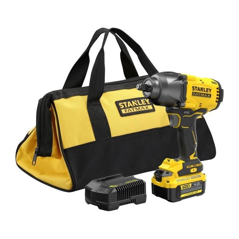 Boulonneuse a chocs - STANLEY FATMAX V20 - SFMCF940M1-QW - 1/2 Brushle Boulonneuse a chocs - STANLEY FATMAX V20 - SFMCF940M1-QW - 1/2 Brushle
