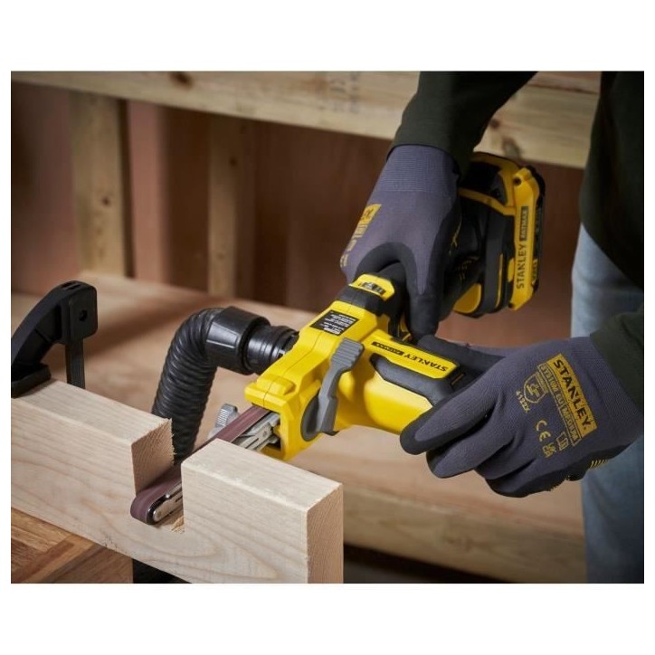 Lime Électrique - STANLEY FATMAX V20 - SFMCE210B-XJ - 13 mm - Lithium 18V - Sans Batterie Lime Électrique - STANLEY FATMAX V20 - SFMCE210B-XJ - 13 mm - Lithium 18V - Sans Batterie