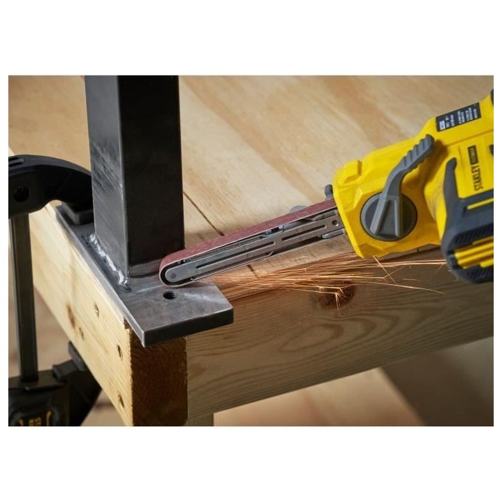 Lime Électrique - STANLEY FATMAX V20 - SFMCE210B-XJ - 13 mm - Lithium 18V - Sans Batterie Lime Électrique - STANLEY FATMAX V20 - SFMCE210B-XJ - 13 mm - Lithium 18V - Sans Batterie