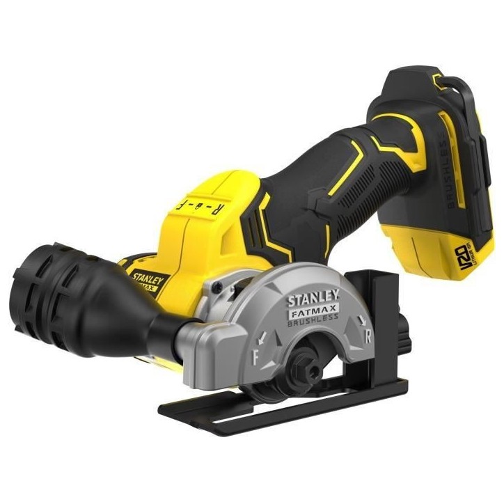 Mini Scie Circulaire - STANLEY FATMAX V20 - SFMCM300B-XJ - 75 mm Brushless - Lithium 18V - Sans Batterie Mini Scie Circulaire - STANLEY FATMAX V20 - SFMCM300B-XJ - 75 mm Brushless - Lithium 18V - Sans Batterie
