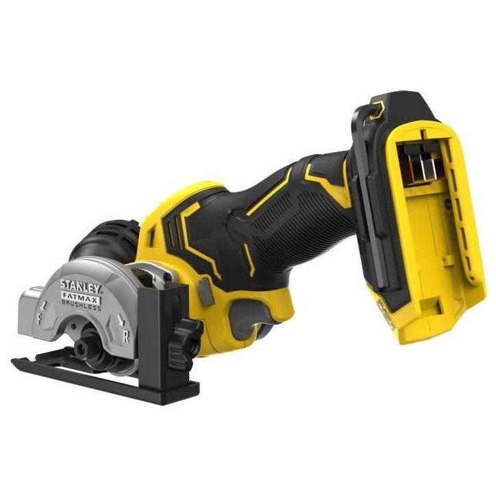 Mini Scie Circulaire - STANLEY FATMAX V20 - SFMCM300B-XJ - 75 mm Brushless - Lithium 18V - Sans Batterie Mini Scie Circulaire - STANLEY FATMAX V20 - SFMCM300B-XJ - 75 mm Brushless - Lithium 18V - Sans Batterie