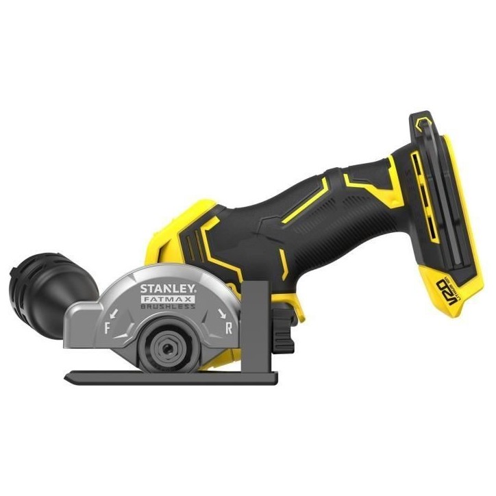 Mini Scie Circulaire - STANLEY FATMAX V20 - SFMCM300B-XJ - 75 mm Brushless - Lithium 18V - Sans Batterie Mini Scie Circulaire - STANLEY FATMAX V20 - SFMCM300B-XJ - 75 mm Brushless - Lithium 18V - Sans Batterie