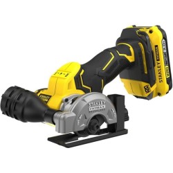 Mini Scie Circulaire - STANLEY FATMAX V20 - SFMCM300D2-QW - 75 mm Brus