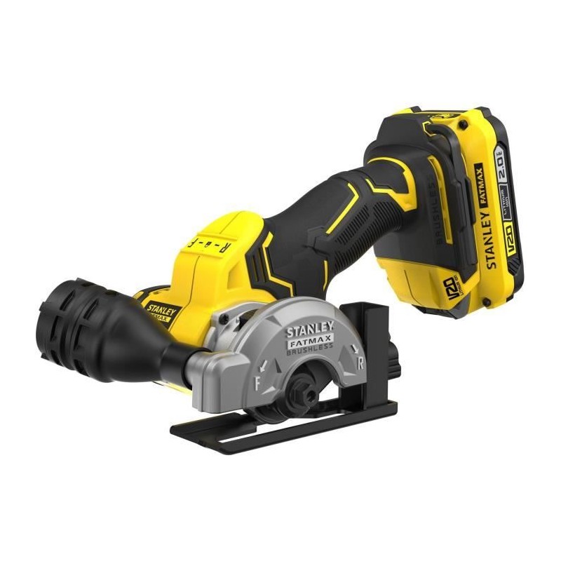 Mini Scie Circulaire - STANLEY FATMAX V20 - SFMCM300D2-QW - 75 mm Brus Mini Scie Circulaire - STANLEY FATMAX V20 - SFMCM300D2-QW - 75 mm Brus