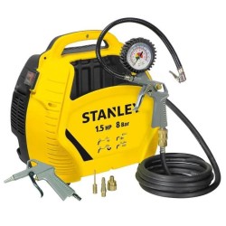 Compresseur d'air sans cuve STANLEY AIR KIT - 1,5 CV - Ultra-compact -