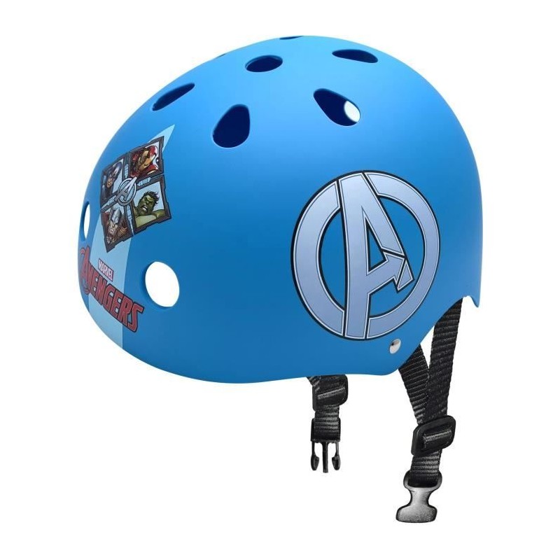 Casque Skate Avengers - STAMP - Taille 54-60 cm - Enfant - Noir Casque Skate Avengers - STAMP - Taille 54-60 cm - Enfant - Noir