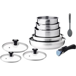 Batterie de cuisine induction - Arthur Martin - AM4485 - Acier inoxyda
