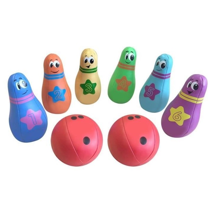STAMP Pack Bowling 6 Quilles 2 Boules STAMP Pack Bowling 6 Quilles 2 Boules