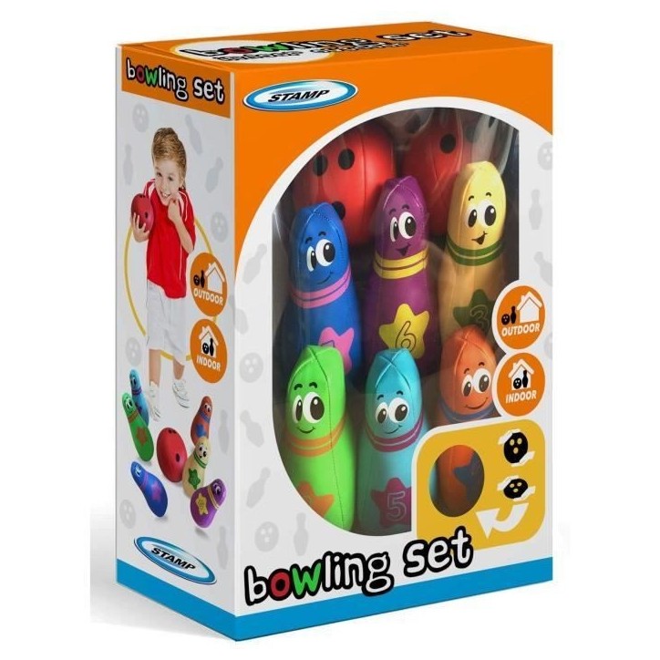 STAMP Pack Bowling 6 Quilles 2 Boules STAMP Pack Bowling 6 Quilles 2 Boules