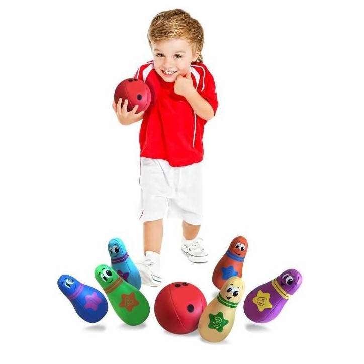 STAMP Pack Bowling 6 Quilles 2 Boules STAMP Pack Bowling 6 Quilles 2 Boules
