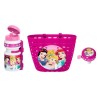 STAMP - DISNEY PRINCESSES - Combo Corbeille + Bidon + Sonnette - Fille