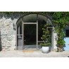 Pot de fleurs Rond Egg Ø 50cm - EDA - Graphit - 46 L - Ø 50 x H. 45