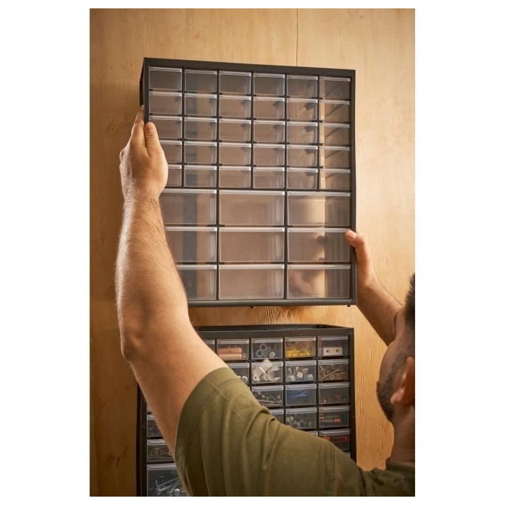 Casier de rangement STANLEY - 1-93-981 - 39 compartiements Casier de rangement STANLEY - 1-93-981 - 39 compartiements