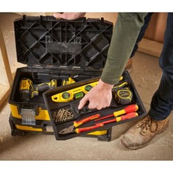 Boîte a outils bimatiere avec tiroir STANLEY - 1-95-829 - 51 cm