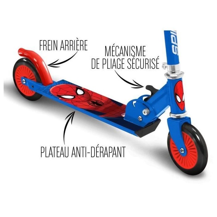 SPIDERMAN Trottinette Pliable SPIDERMAN Trottinette Pliable