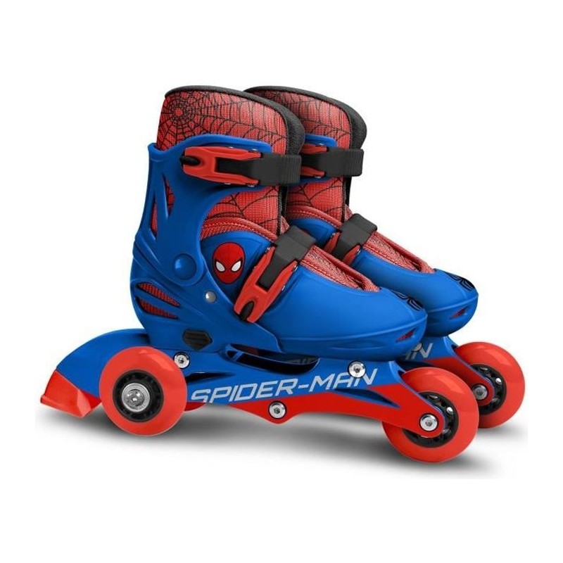 SPIDERMAN Patins en Ligne Ajustable Taille 27-30 SPIDERMAN Patins en Ligne Ajustable Taille 27-30