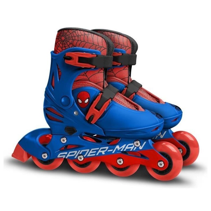 Patins en Ligne Ajustable SPIDERMAN - STAMP - Taille 30-33 - Garçon - A partir de 6 ans Patins en Ligne Ajustable SPIDERMAN - STAMP - Taille 30-33 - Garçon - A partir de 6 ans