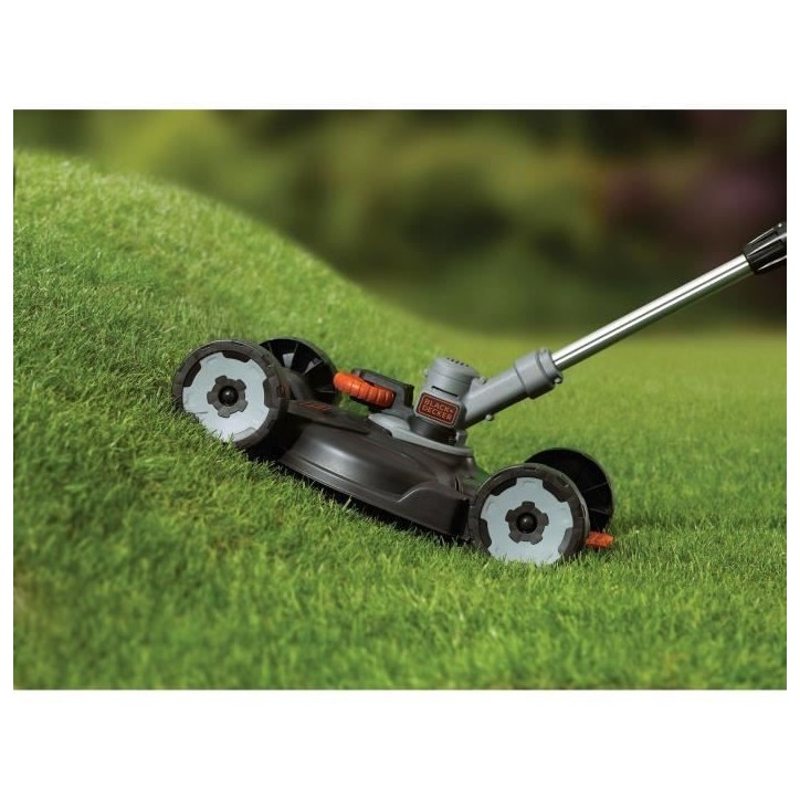 Coupe-bordures 3 en 1 sans fil + batterie 2Ah + chargeur - BLACK&DECKER - STC1820CM-QW - 18V - 28cm - dresse-bordures + tonte Coupe-bordures 3 en 1 sans fil + batterie 2Ah + chargeur - BLACK&DECKER - STC1820CM-QW - 18V - 28cm - dresse-bordures + tonte