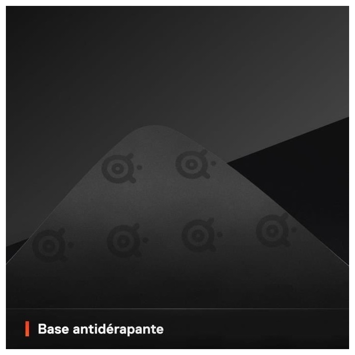 Tapis de souris gaming - STEELSERIES - QCK XXL - Avec surface micro tissée - 900 x 400 mm x 2 mm - Noir Tapis de souris gaming - STEELSERIES - QCK XXL - Avec surface micro tissée - 900 x 400 mm x 2 mm - Noir