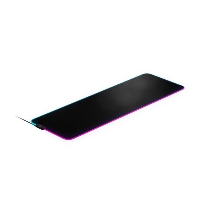 Tapis de souris - STEELSERIES - QcK Prism Cloth XL - 90 cm - RVB dynamique - Anti-dérapant Tapis de souris - STEELSERIES - QcK Prism Cloth XL - 90 cm - RVB dynamique - Anti-dérapant