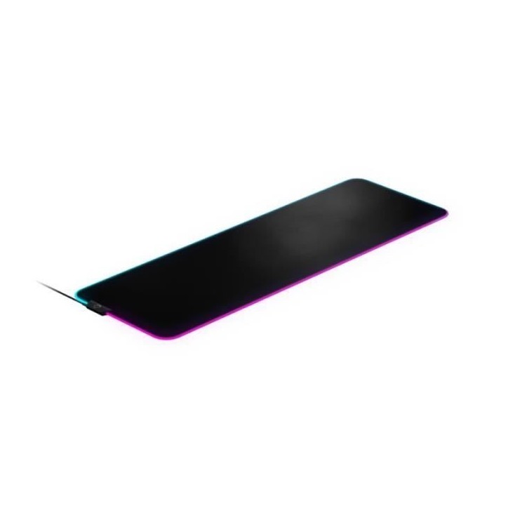 Tapis de souris - STEELSERIES - QcK Prism Cloth XL - 90 cm - RVB dynamique - Anti-dérapant Tapis de souris - STEELSERIES - QcK Prism Cloth XL - 90 cm - RVB dynamique - Anti-dérapant