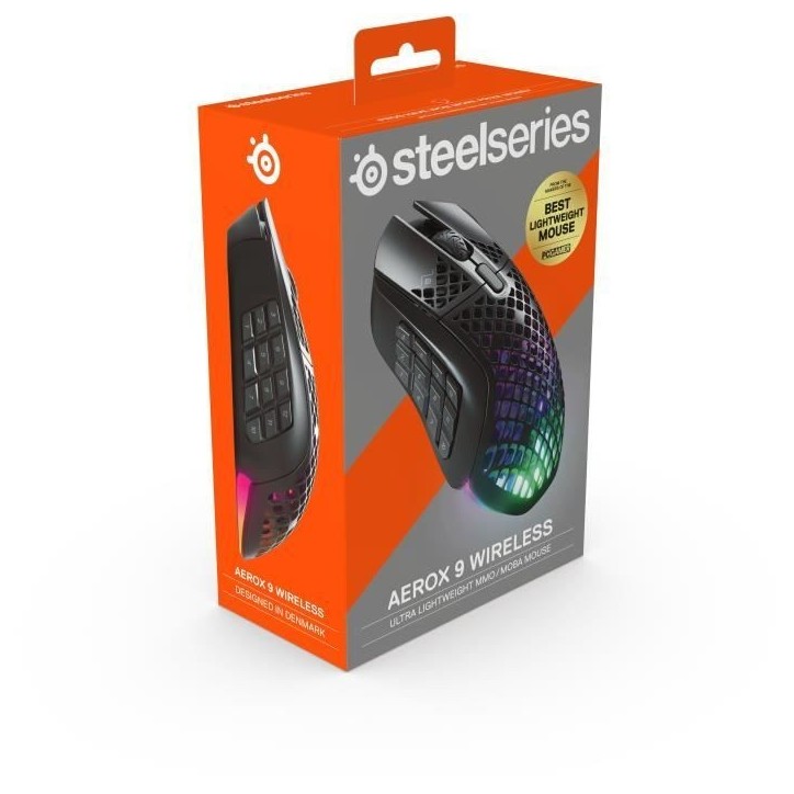 Souris Steelseries AEROX 9 WIRELESS GAMING