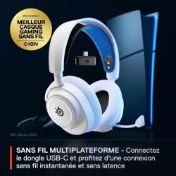 Casque gaming sans fil - STEELSERIES - Arctis Nova 7P - Multiplateform