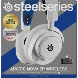 Casque gaming sans fil - STEELSERIES - Arctis Nova 7P - Multiplateform