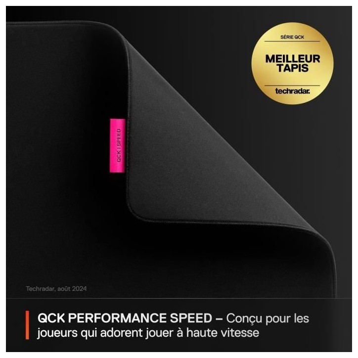 Tapis de souris gaming - STEELSERIES - QcK Performance XL - Rapide - 900 x 400 mm Tapis de souris gaming - STEELSERIES - QcK Performance XL - Rapide - 900 x 400 mm