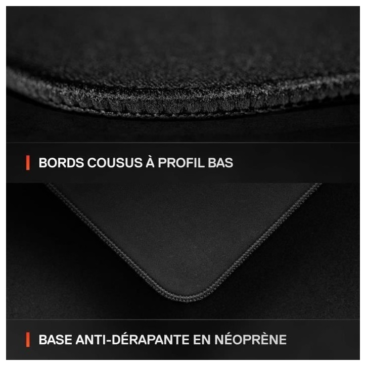 Tapis de souris gaming - STEELSERIES - QcK Performance L - Précision - 490 x 420 mm Tapis de souris gaming - STEELSERIES - QcK Performance L - Précision - 490 x 420 mm
